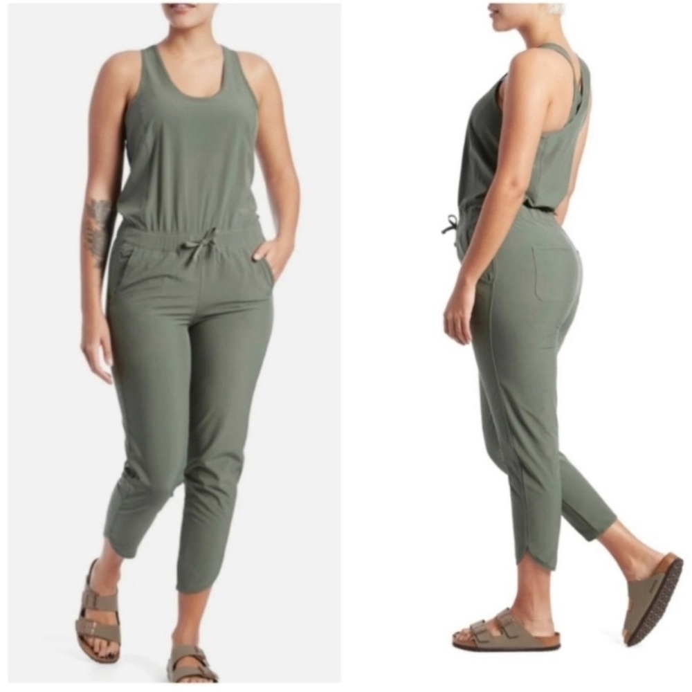 Patagonia Fleetwith Jumpsuit with Crossover back in Green